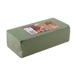 Floral Foam Brick Wet Green 22x10x7cm