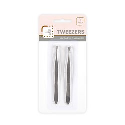 Beauty Tweezer 2 Pack 8cm