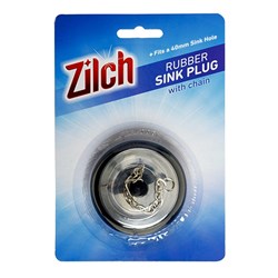 Sink Plug w Chain 1Pk 40mm Sink Hole