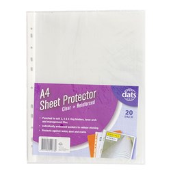 Sheet Protector A4 20pk