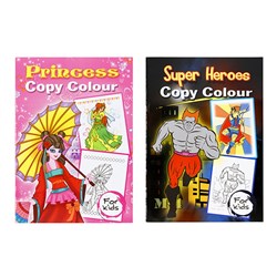 Book Kids Colouring Copy A4 16pg