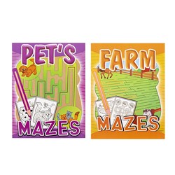 Book Kids Maze Junior A4 32pg