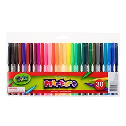 Marker Colour Fine Tip 30pk