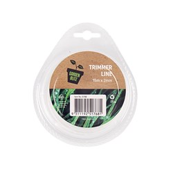 Garden Trimmer Line Clear 15Mx2mm