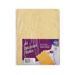 Folder Document Manila A4 Pk10