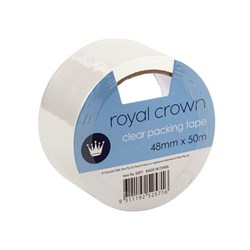 Packing Tape Clear 1Pk 50Mx48mm 45 Micron