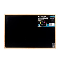 Chalkboard Magnetic Wooden Frame 600x400mm