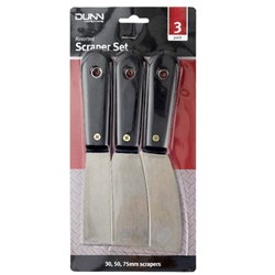 Scraper Wall Set 3 Plastic Handle
