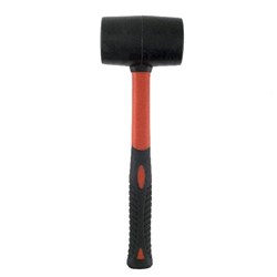 Hammer Rubber Mallet w Fibreglass Handle