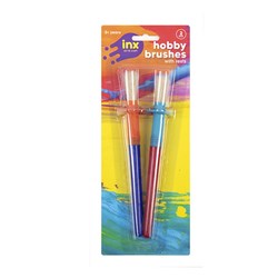 Brushes Paint Kids Hobby w Rest 2Pk
