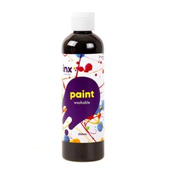Paint Washable Bottle 250ml Tempera Black