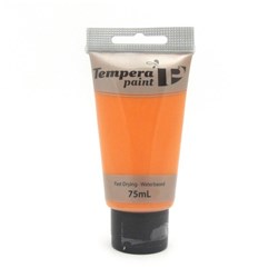 Paint Tube 75ml Tempera Orange