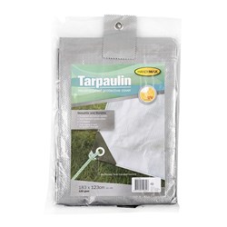 Tarpaulin Silver 1Pk 1.83x1.23M / 6x4ft