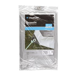 Tarpaulin Silver 1Pk 1.83x2.44M / 6x8ft