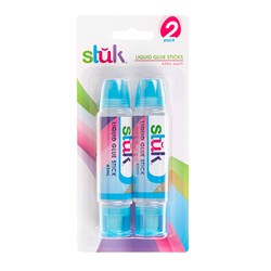 Glue Stick Liquid 43mL 2pk