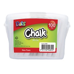 Chalk White 100pk in Bucket