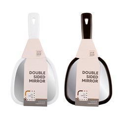 Mirror Hand Held 3 in 1 Double Sided Asstd Cols