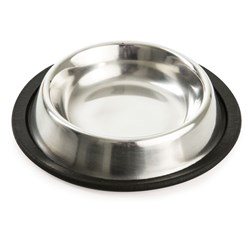 Pet Bowl S.Steel 15cm Anti Skid