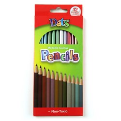 Pencil Colour Metallic 12pk in Col Box