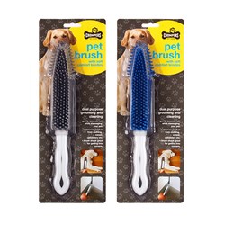 Brush Pet w Soft Rubber Bristles 27cm