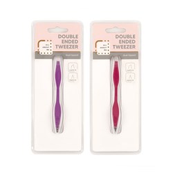 Beauty Tweezer Double Ended Asstd Colours