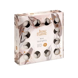 Tealights White 9 Hour Pk50 Unscented