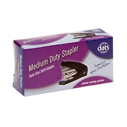 Stapler 26/6 Power Saving Medium Duty Black