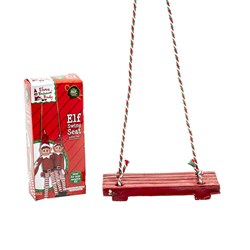 Xmas Elves BB Elf Swing 13x5cm w String in SRT