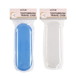 Toothbrush Travel Case 2 Asstd Cols 7x21cm