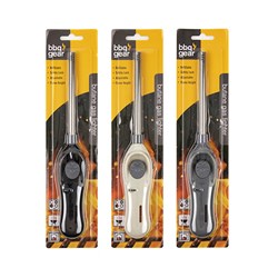 Lighter Butane Gas Long Easy Press Asstd Cols