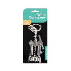 Corkscrew Wing Style Stainless Steel 16.5cm