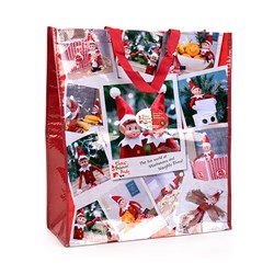 Xmas Elves BB Shopping Bag 40x45x13.5cm