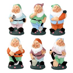 Terracotta Garden Gnome 6 Styles 24cm