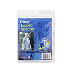 Raincoat Hooded EVA Clear 115x65cm
