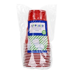 Cup 2 Tone Red/White 470ml Pk15