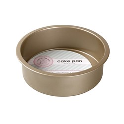 Baking Cake Pan Round Non-Stick Champagne Col 22x6cm