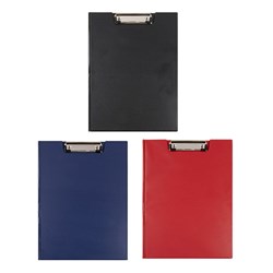 Clipboard Folder PVC A4 Asstd Cols