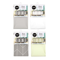 Curtain Shower PEVA 3 Asstd Designs 180x180cm