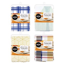 Tablecloth PEVA w Flannel Back 80gsm 4 Asstd 130x225cm