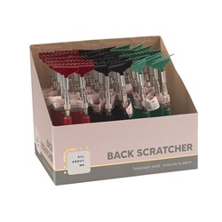 Scratcher Back Extendable Asstd Cols 68cm