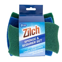 Sponge Asstd 3 Pc Set