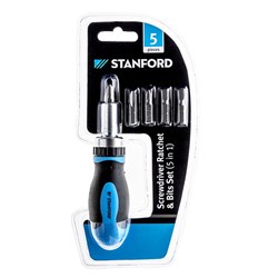 Screwdriver Ratchet & Bits Set