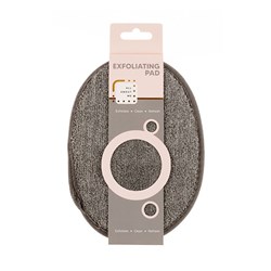 Bode Exfoliator Pad Oval Charcoal Colour