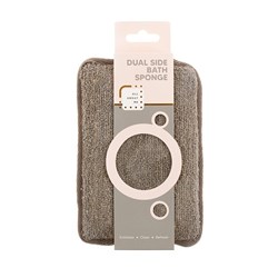 Bode Sponge Bath Rectangle Charcoal Colour