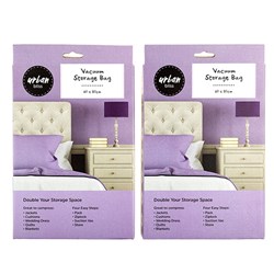 Vacuum Bag PA & PE 60x80cm 86g Blue Zipper Blue Clip