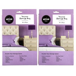 Vacuum Bag PA & PE 80x120cm 164g Blue Zipper Blue Clip