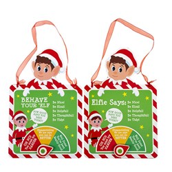 Xmas Elves BB Naughty/Nice Meter w/ Hang Tag