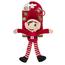 Xmas Elves BB 7" Elf Design Plush Keyring