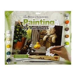 Painting By Numbers Junior Large Three Buddies