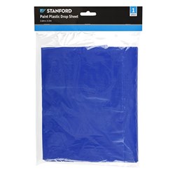 Paint Drop Sheet Plastic 1Pk 2.6m x 3.5m